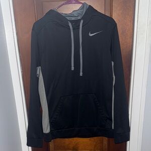 Nike Black Hoodie with Gray Details